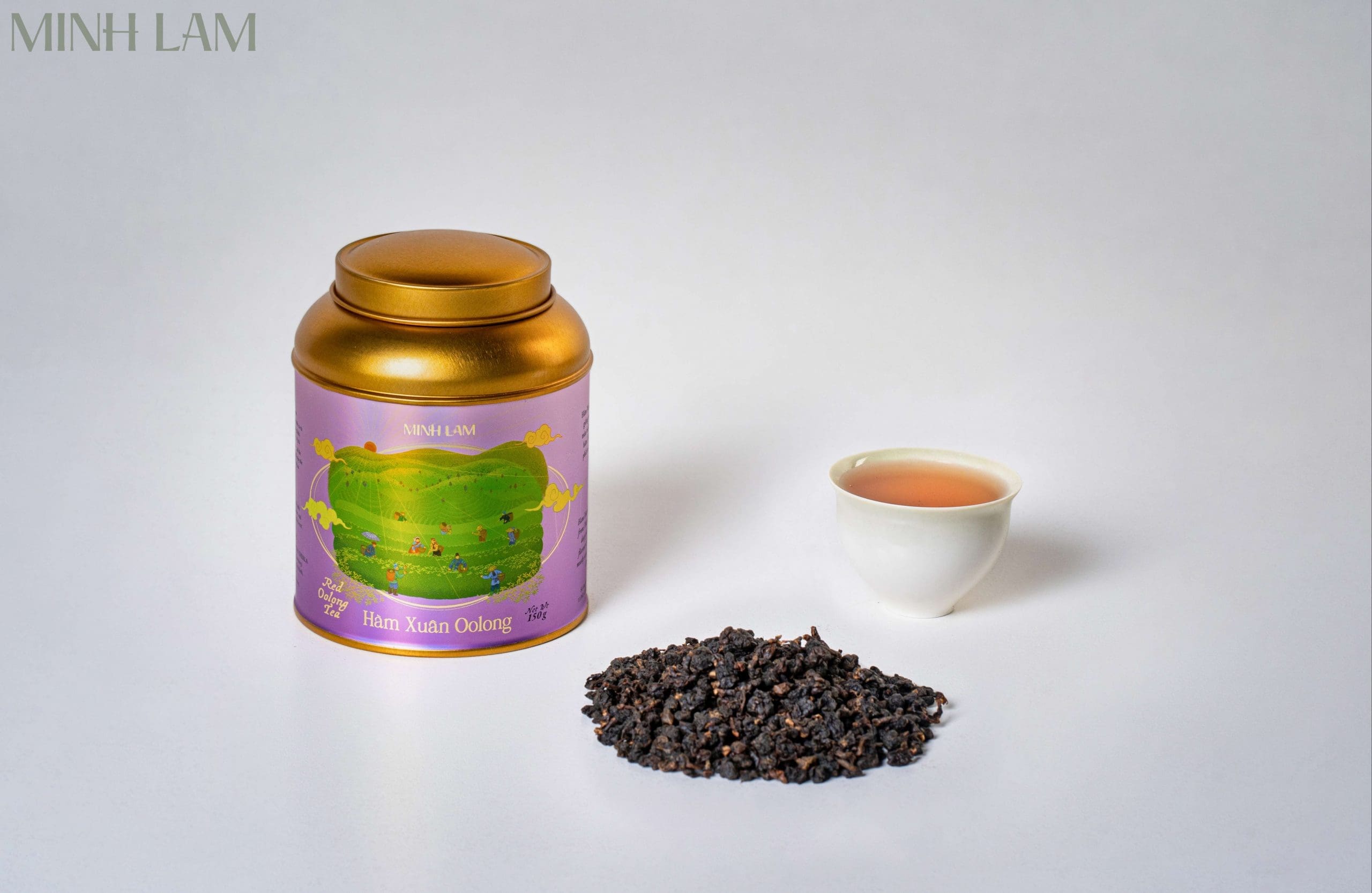 Hộp trà Hàm Xuân Oolong
