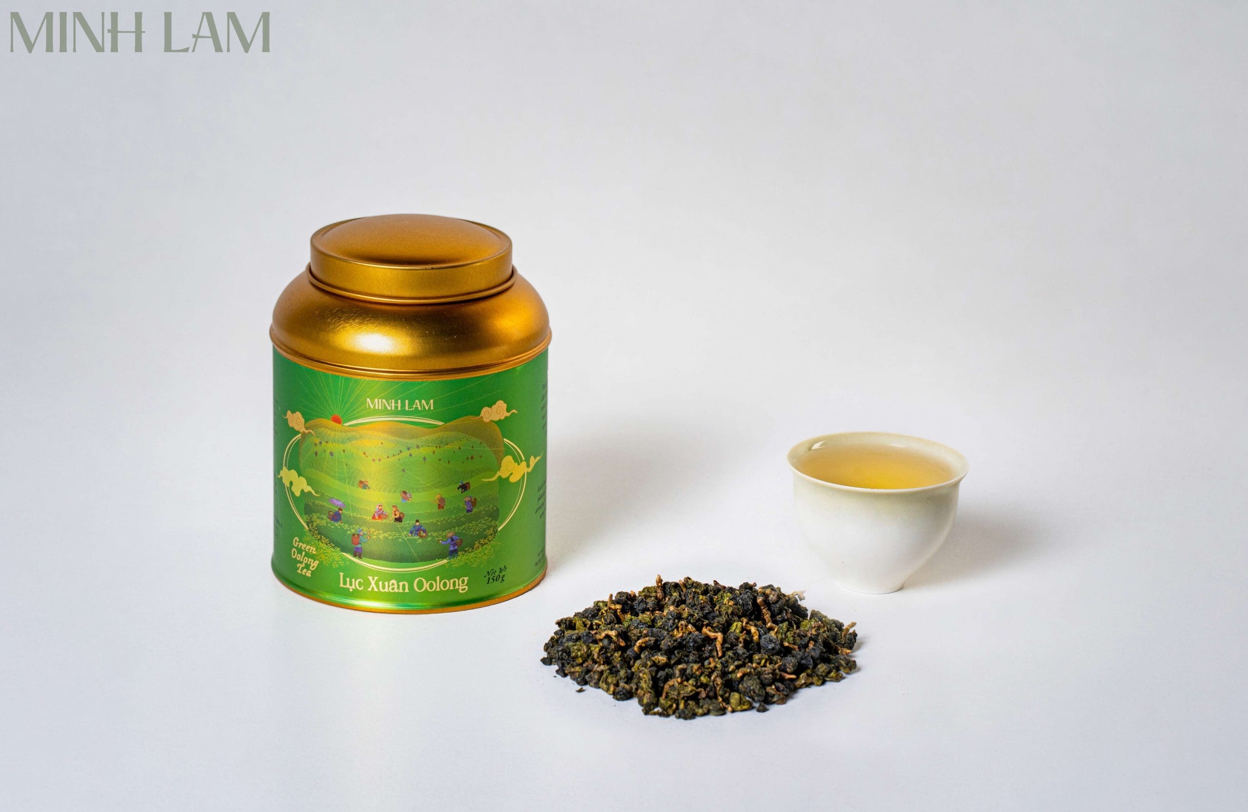 Lục Xuân Oolong - Trà Oolong xanh